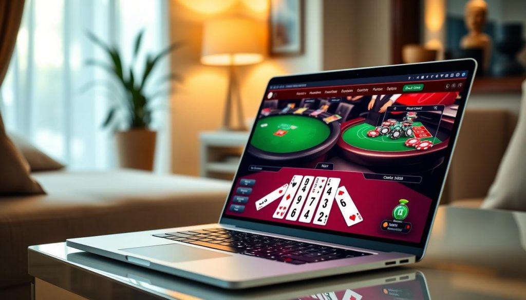 Platform baccarat online