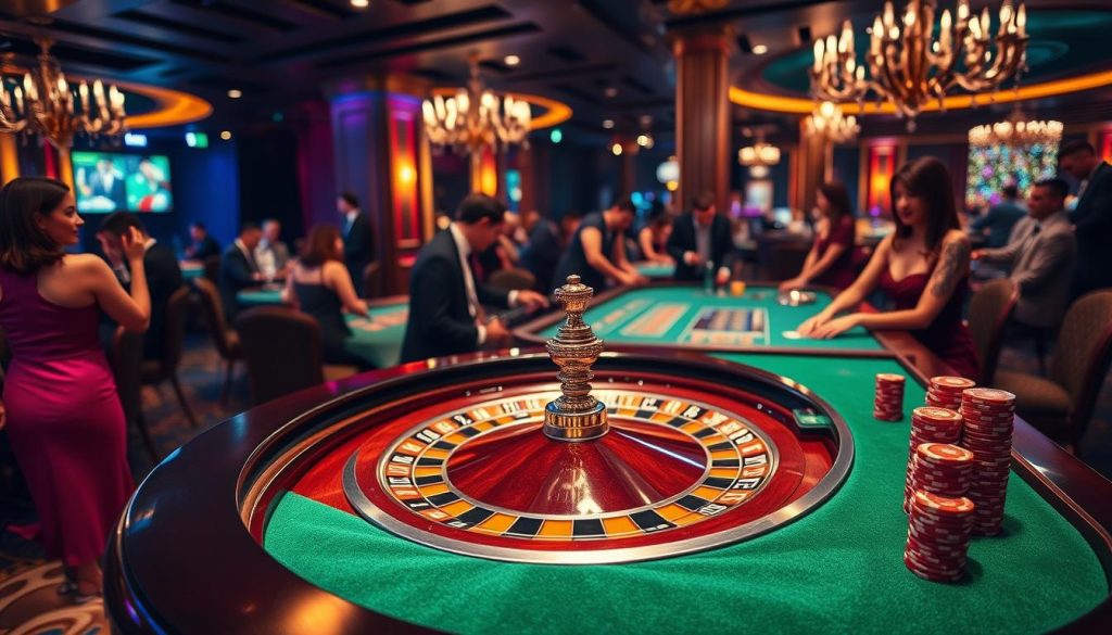 Roulette live casino